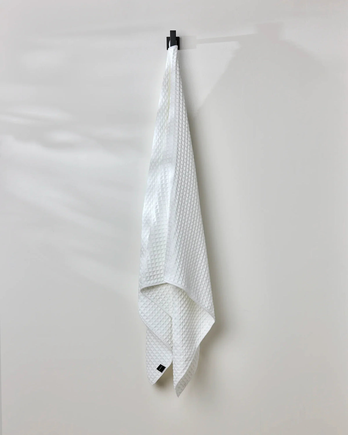 Cloud Waffle Geometry Bath Towel & Washcloth by Rust & Cinder