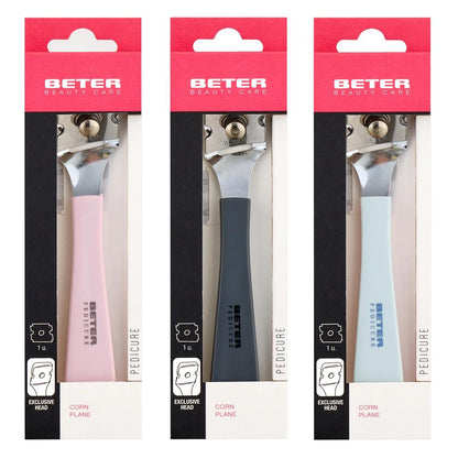 Beter Single Blade Callus Rasp for Smooth Feet by Beauty Care Bag