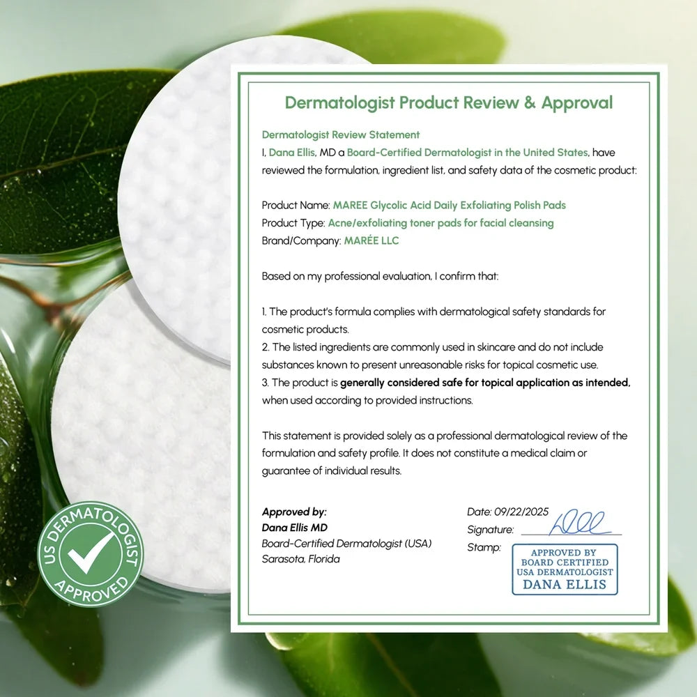 Glycolic acid exfoliating pads – view 4