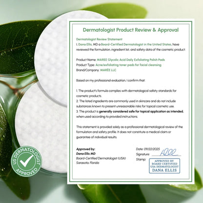 Glycolic acid exfoliating pads – view 4