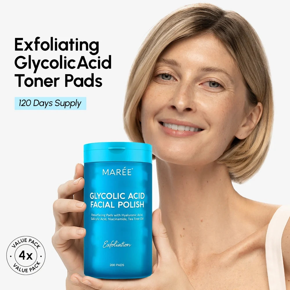 Glycolic acid toner pads – view 2