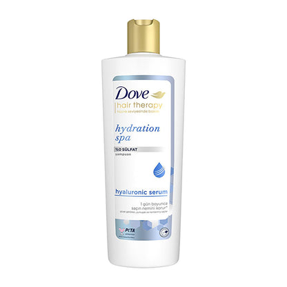 Dove Hair Therapy Hydration Spa Shampoo: Intense Moisture for Dry & Damaged Hair - Hyaluronic Acid, Deep Scalp Care, Stronger Hair by Beauty Care Bag