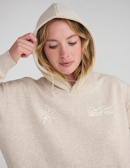 God Cares About You Unisex Hoodie by Elevated Faith