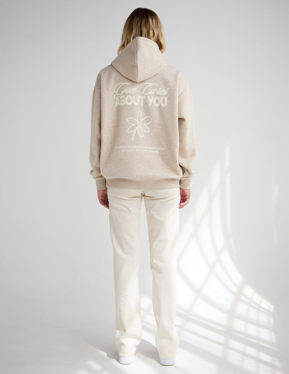 God Cares About You Unisex Hoodie by Elevated Faith