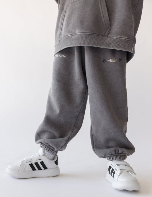 God of Miracles Kids Sweatpant by Elevated Faith