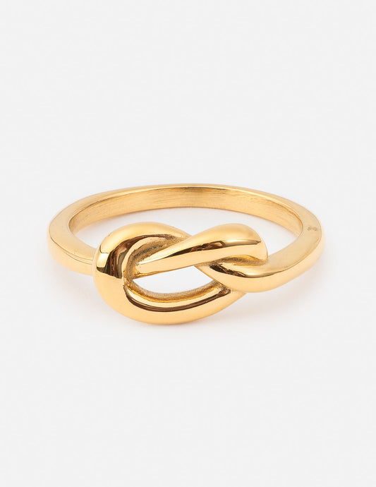 Gold Knot Ring by Elevated Faith
