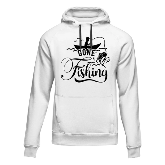 Gone Fishing Unisex Hoodie by Outdoorzees