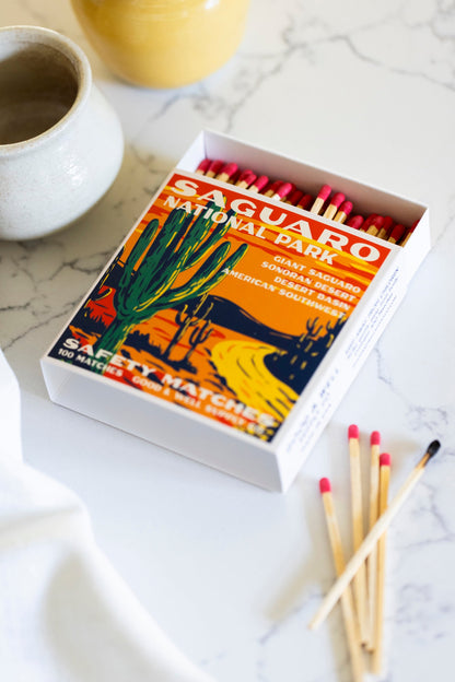 Saguaro Vintage National Park Cabin Matches by Good & Well Supply Co.