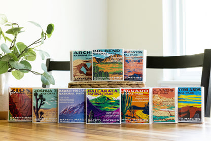 Saguaro Vintage National Park Cabin Matches by Good & Well Supply Co.