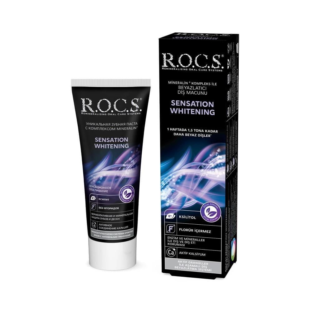 R.O.C.S. Sensation whitening toothpaste, 60ml