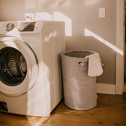 Felt Laundry Hamper by Parker Baby Co.