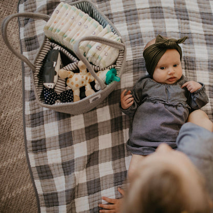 Rope Diaper Caddy by Parker Baby Co.