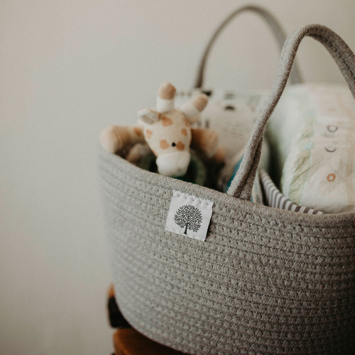 Rope Diaper Caddy by Parker Baby Co.