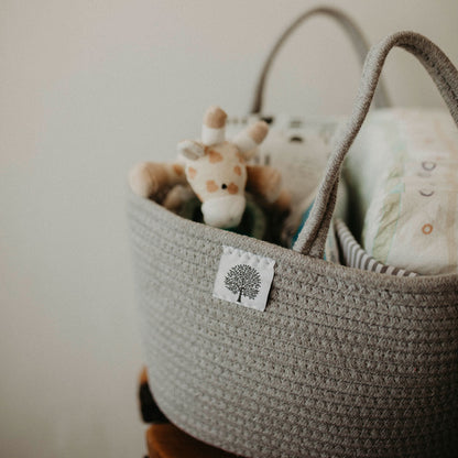 Rope Diaper Caddy by Parker Baby Co.