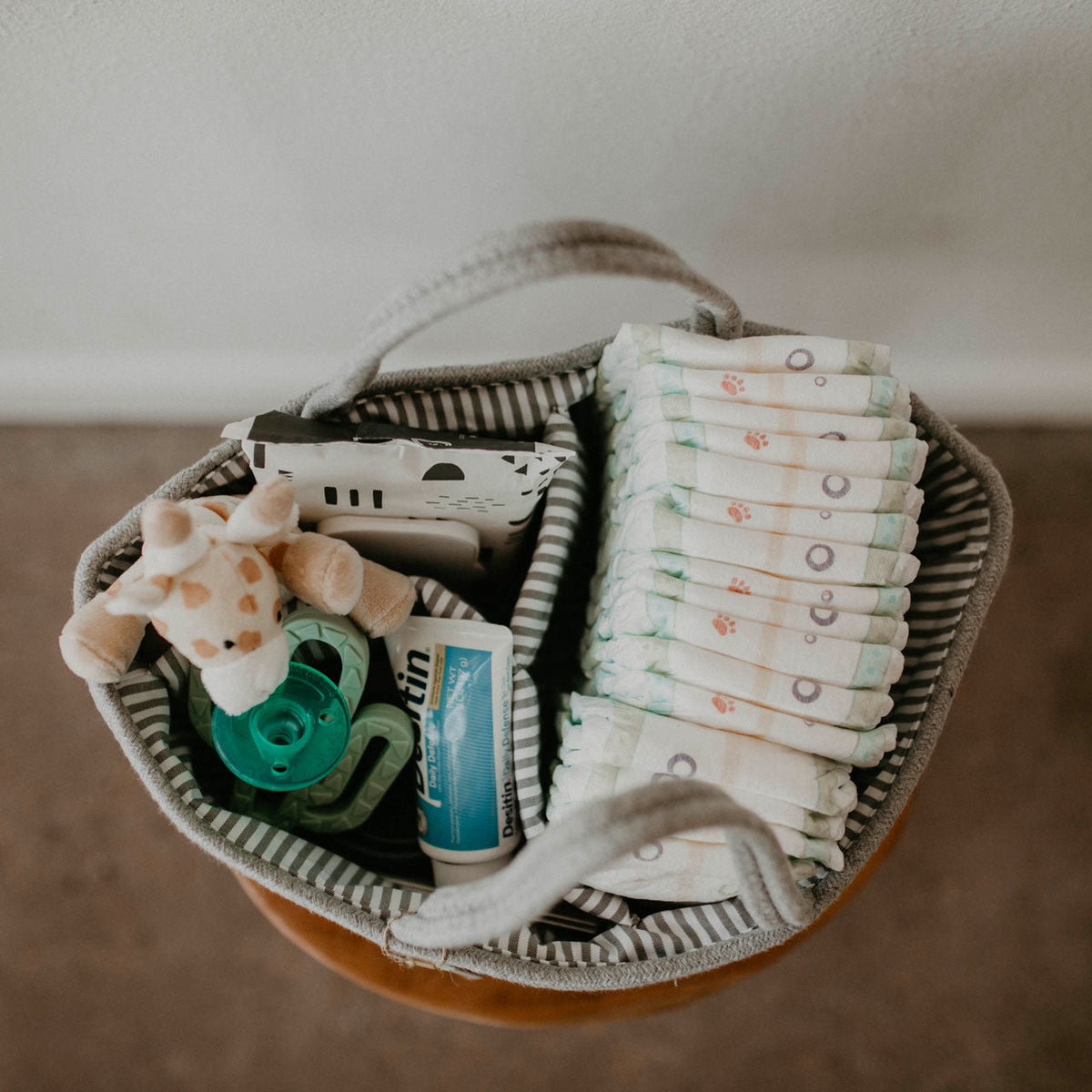 Rope Diaper Caddy by Parker Baby Co.