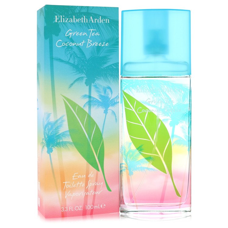 Green Tea Coconut Breeze by Elizabeth Arden Eau De Toilette Spray 3.3 oz for Women by Avera Group