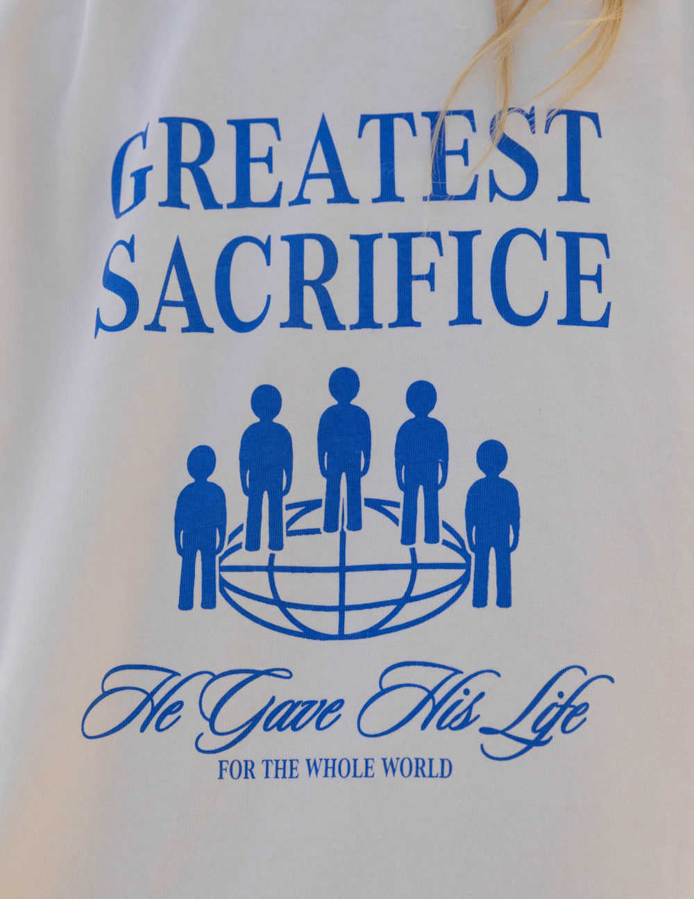 Greatest Sacrifice LS Unisex Tee by Elevated Faith