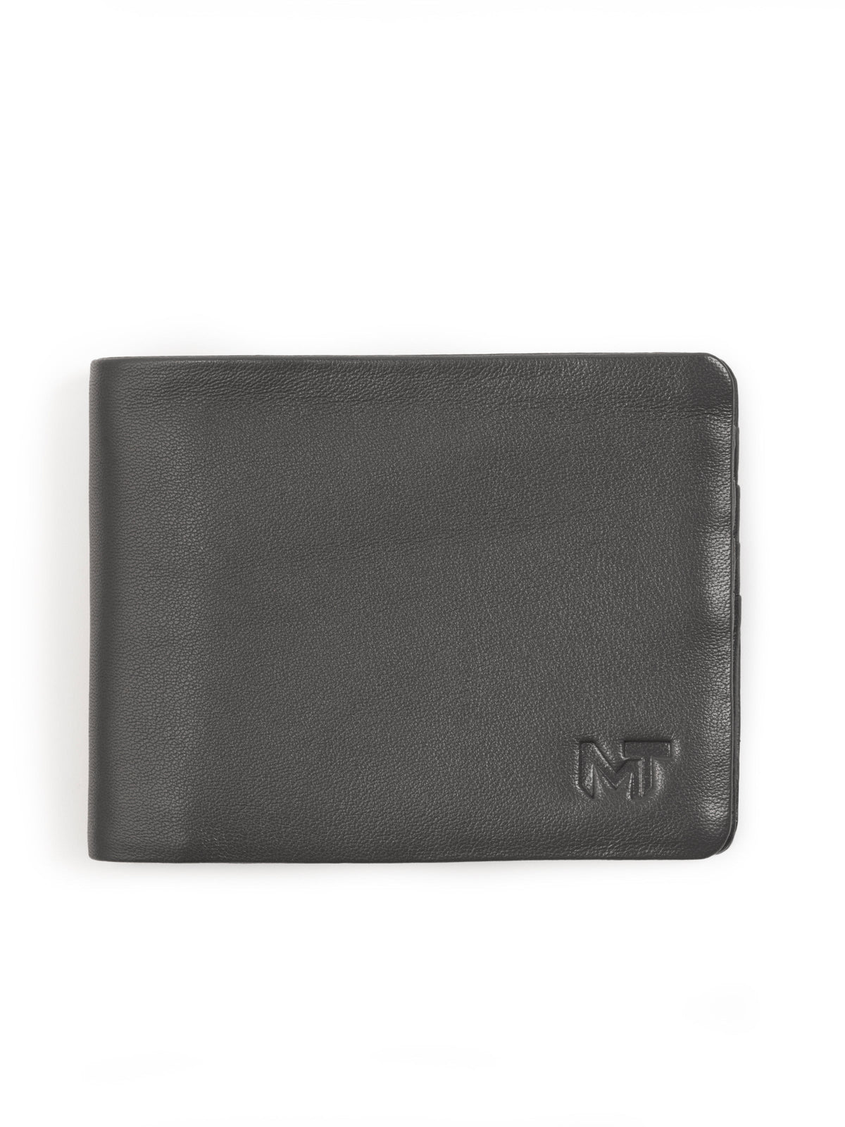 Gray Duke Bifold Wallet by Classy Leather Bags