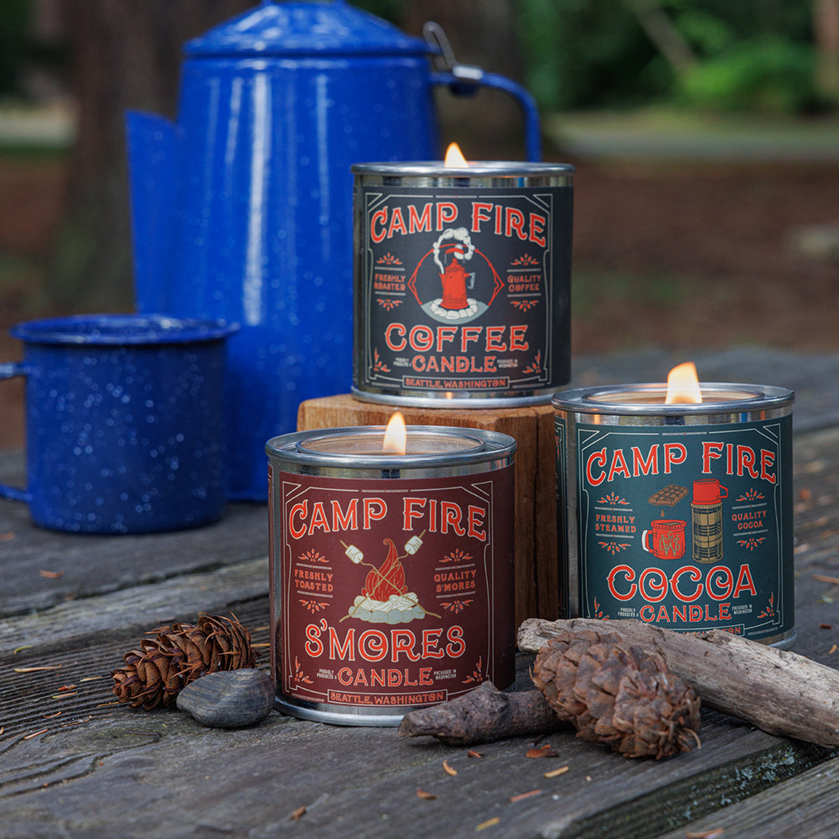 Campfire Cocoa Candle by Good & Well Supply Co.