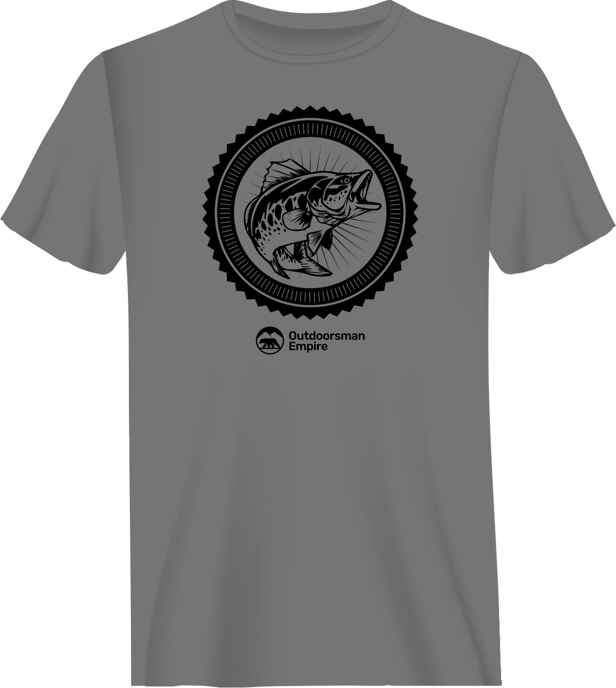 Fishing Vintage Man T-Shirt by Outdoorzees