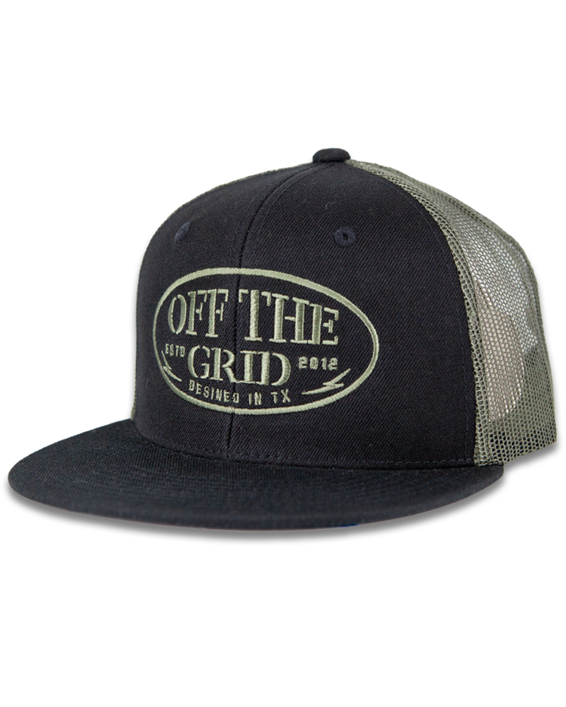 Grunge Snapback Hat by Off The Grid Surplus