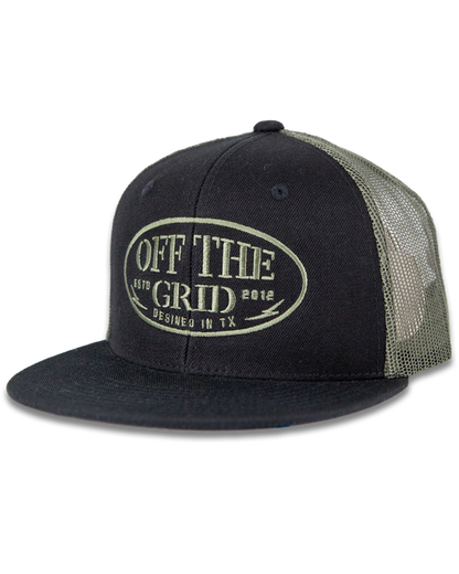 Grunge Snapback Hat by Off The Grid Surplus