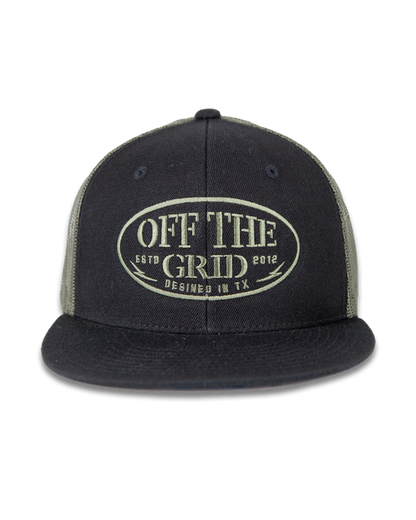 Grunge Snapback Hat by Off The Grid Surplus