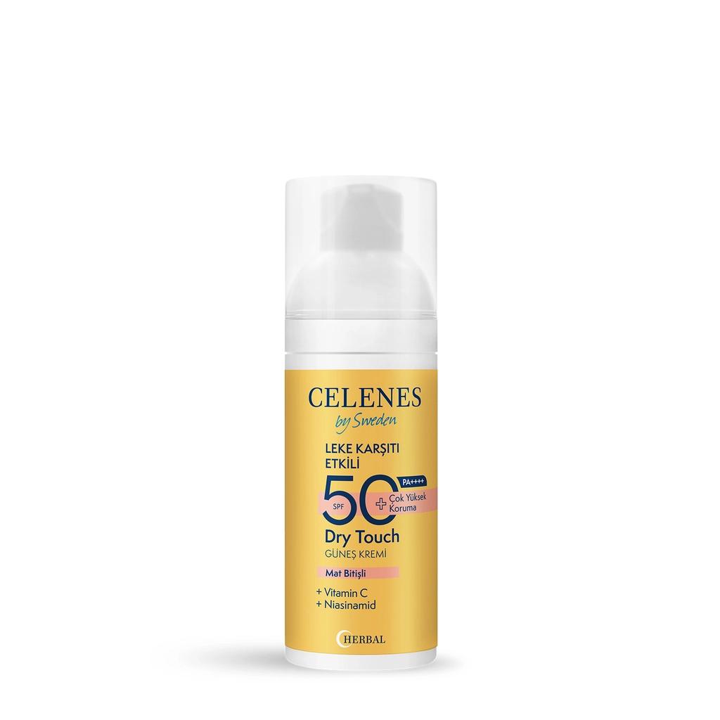 Celenes Herbal SPF 50+ Sunscreen Dry Touch Cream 50 ml by Beauty Care Bag