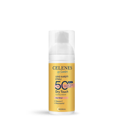 Celenes Herbal SPF 50+ Sunscreen Dry Touch Cream 50 ml by Beauty Care Bag