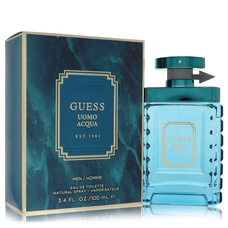 Guess Uomo Acqua by Guess Eau De Toilette Spray 3.4 oz for Men by Avera Group