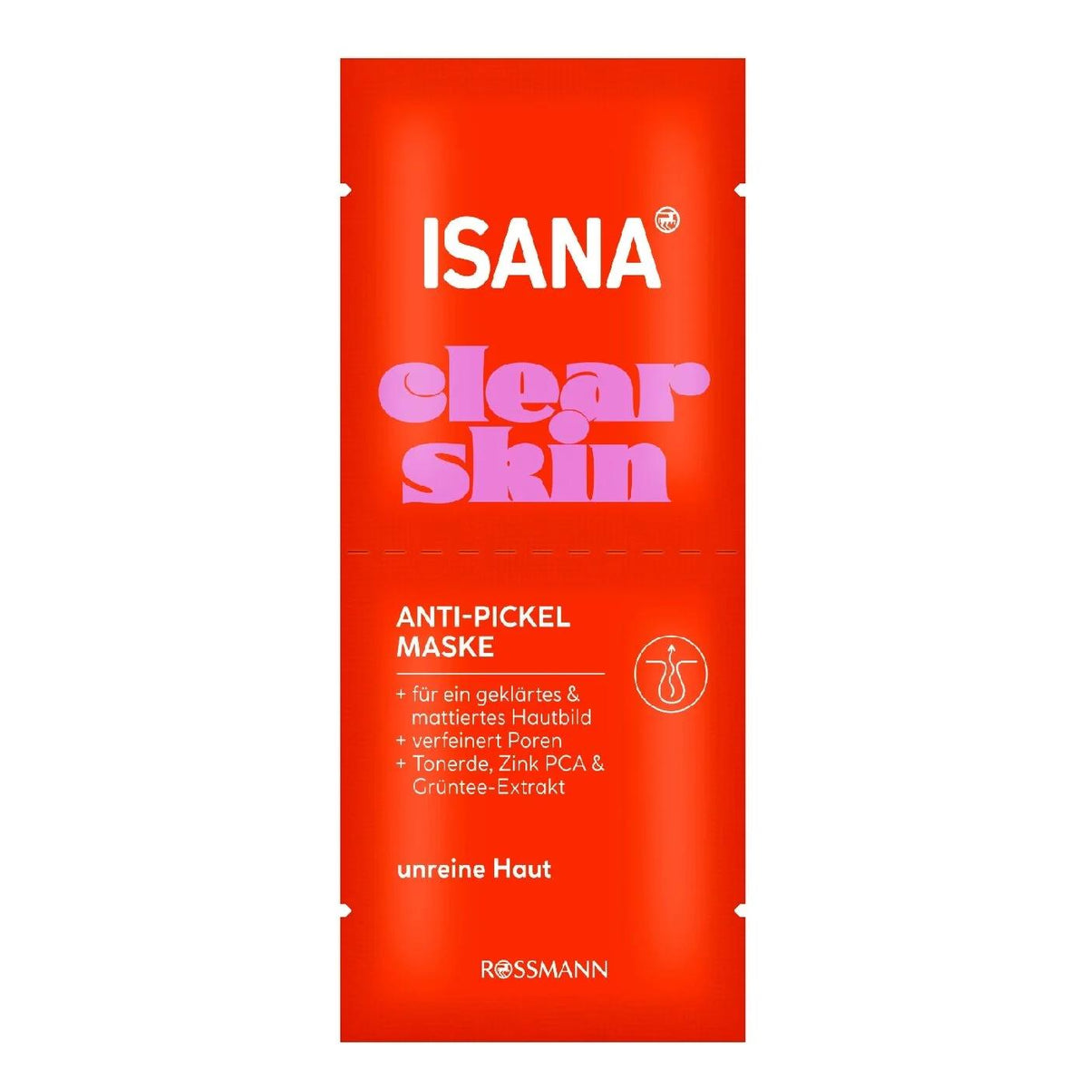 Isana Clear Skin Blemish-Prone Skin Mask 16ml by Beauty Care Bag