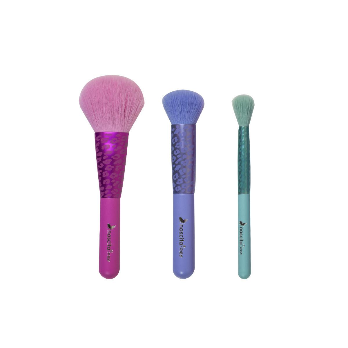 Nascita professional 3-piece makeup brush set