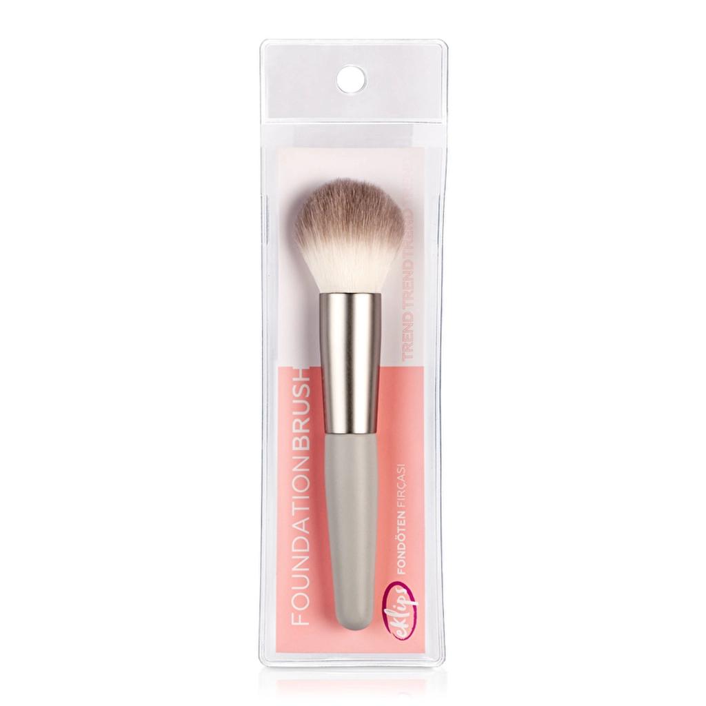 Eklips Foundation Brush for Smooth Makeup Application by Beauty Care Bag