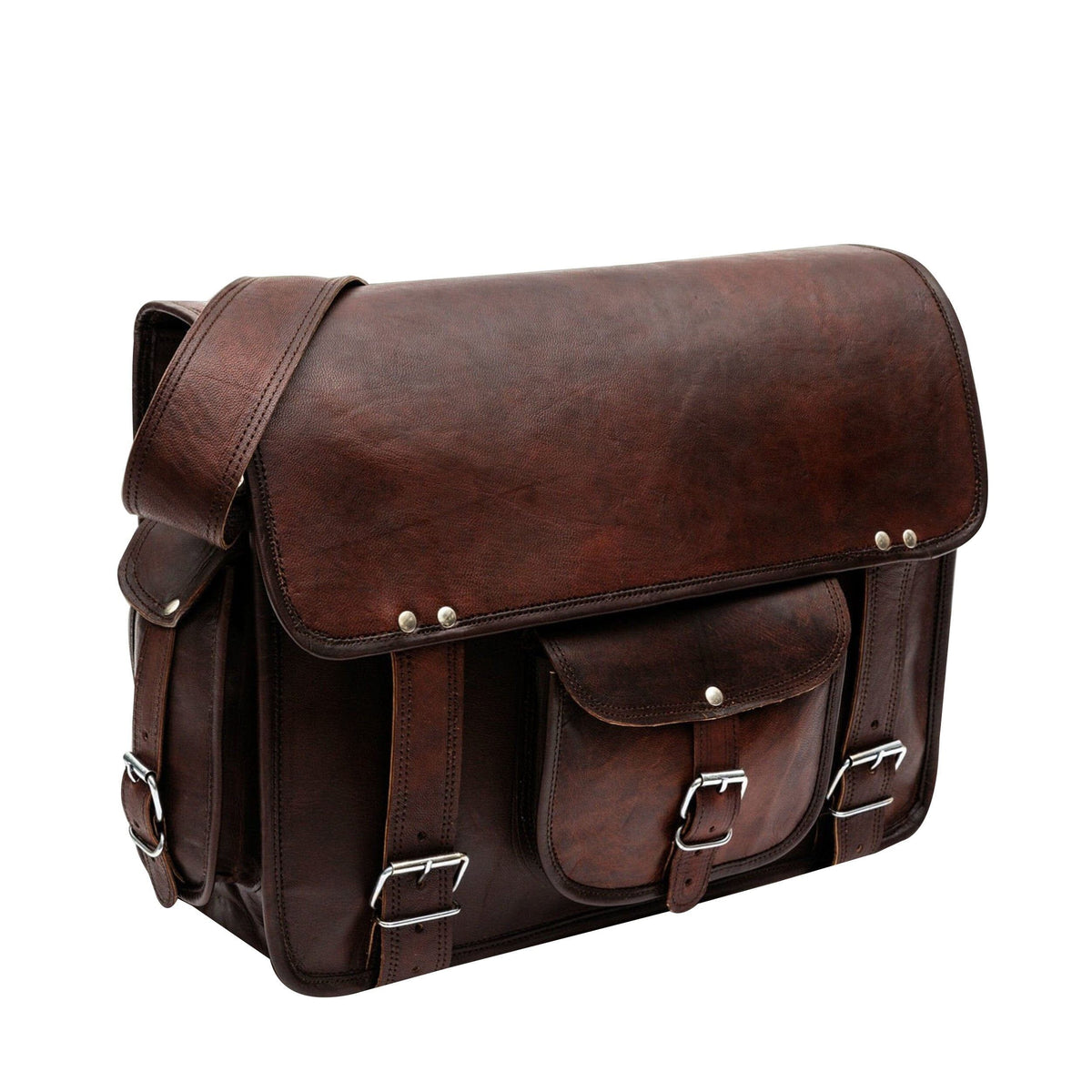 The Rugged Messenger by Classy Leather Bags
