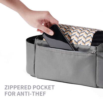 High Capacity Stroller Organizer by Maroon Chronos