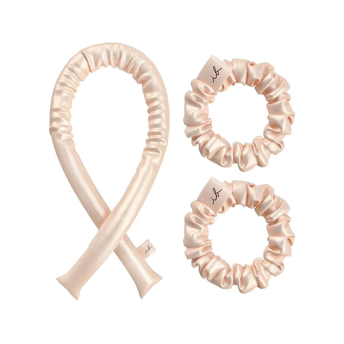 Invisibobble Handle With Curl heatless curling hair clip set, 3 pieces