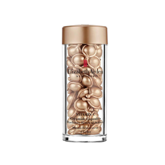 Elizabeth Arden Vitamin C Ceramide Capsules Radiance Renewal Serum - Anti-Aging Skincare with 60 Capsules by Beauty Care Bag