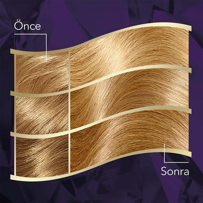 Wella Koleston Intense 9/3: Light Golden Blonde Hair Dye - 100% Gray Coverage, Argan Oil, and Long-Lasting Color by Beauty Care Bag