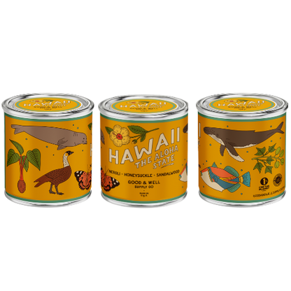 Hawaii State Candle by Good & Well Supply Co.