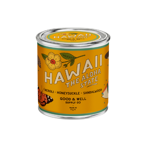 Hawaii State Candle by Good & Well Supply Co.