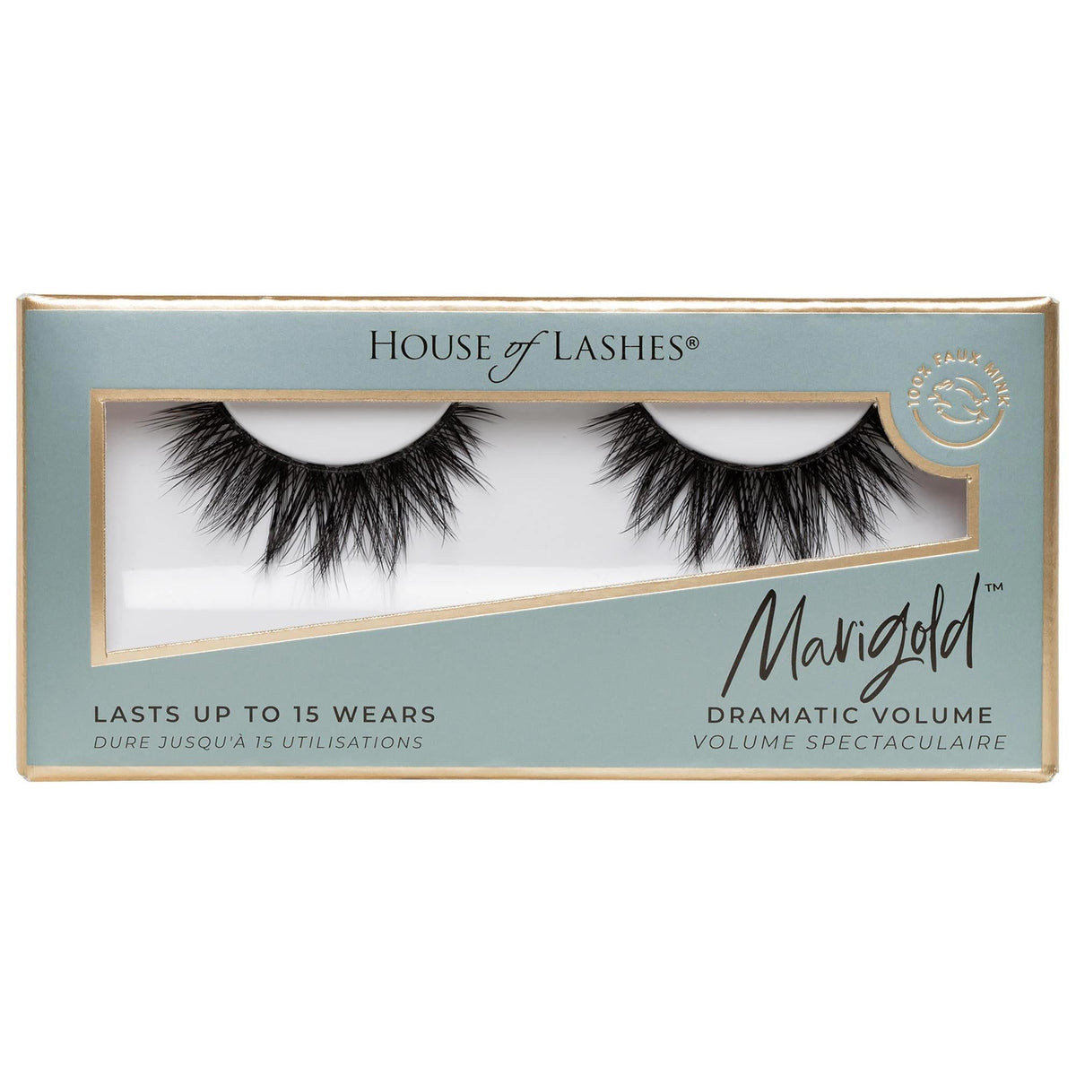 Faux Mink Lashes: Cruelty-Free Volumizing 3D Eyelashes - Reusable, Lightweight & Comfortable False Eyelashes for Dramatic Eye Looks by Beauty Care Bag