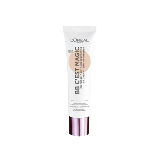 Loreal Paris C'est Magic BB Cream 04 Medium - Medium Coverage BB Cream for Everyday Use by Beauty Care Bag