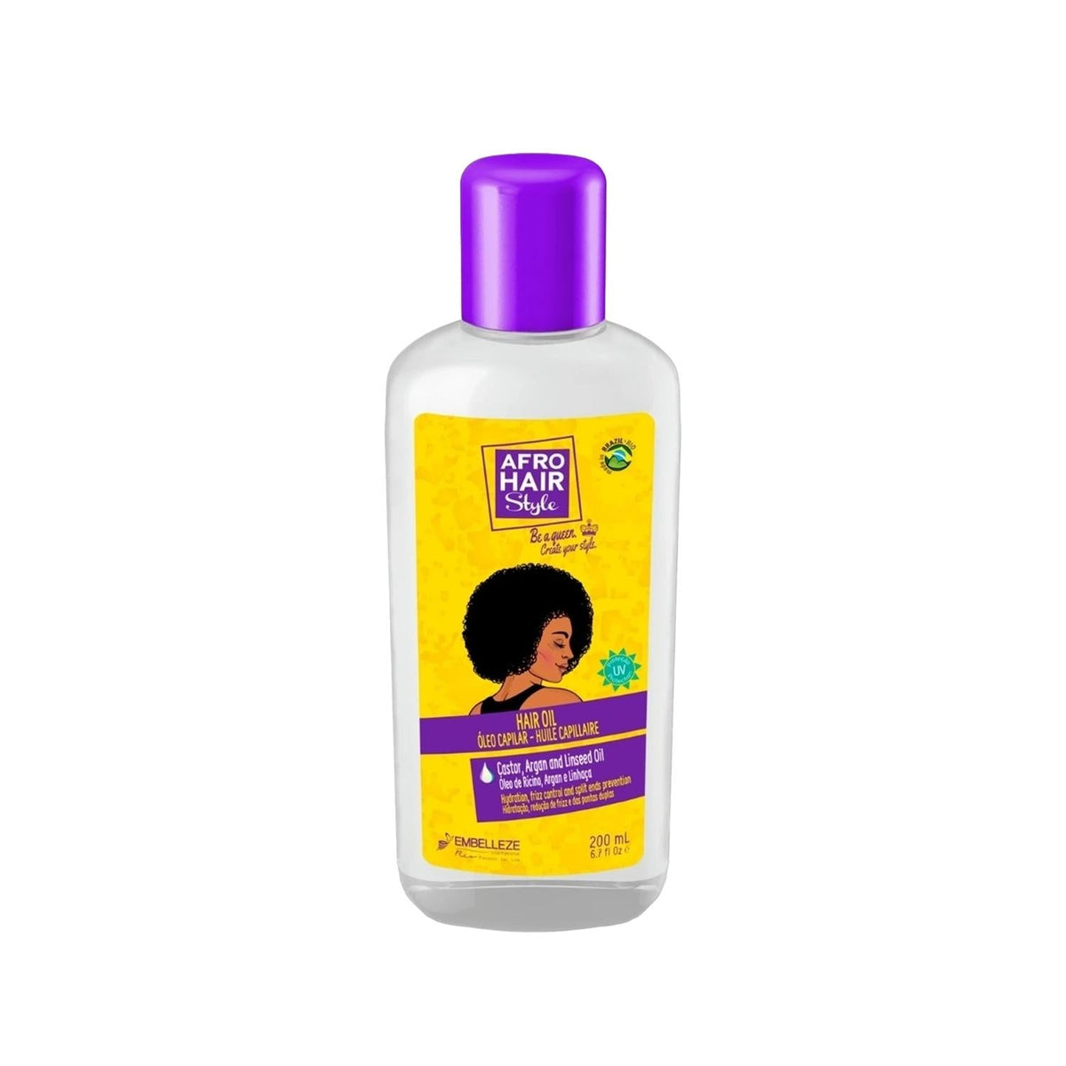 Novex Afro Hair Moisturizing & Nourishing Hair Oil 200ml by Beauty Care Bag