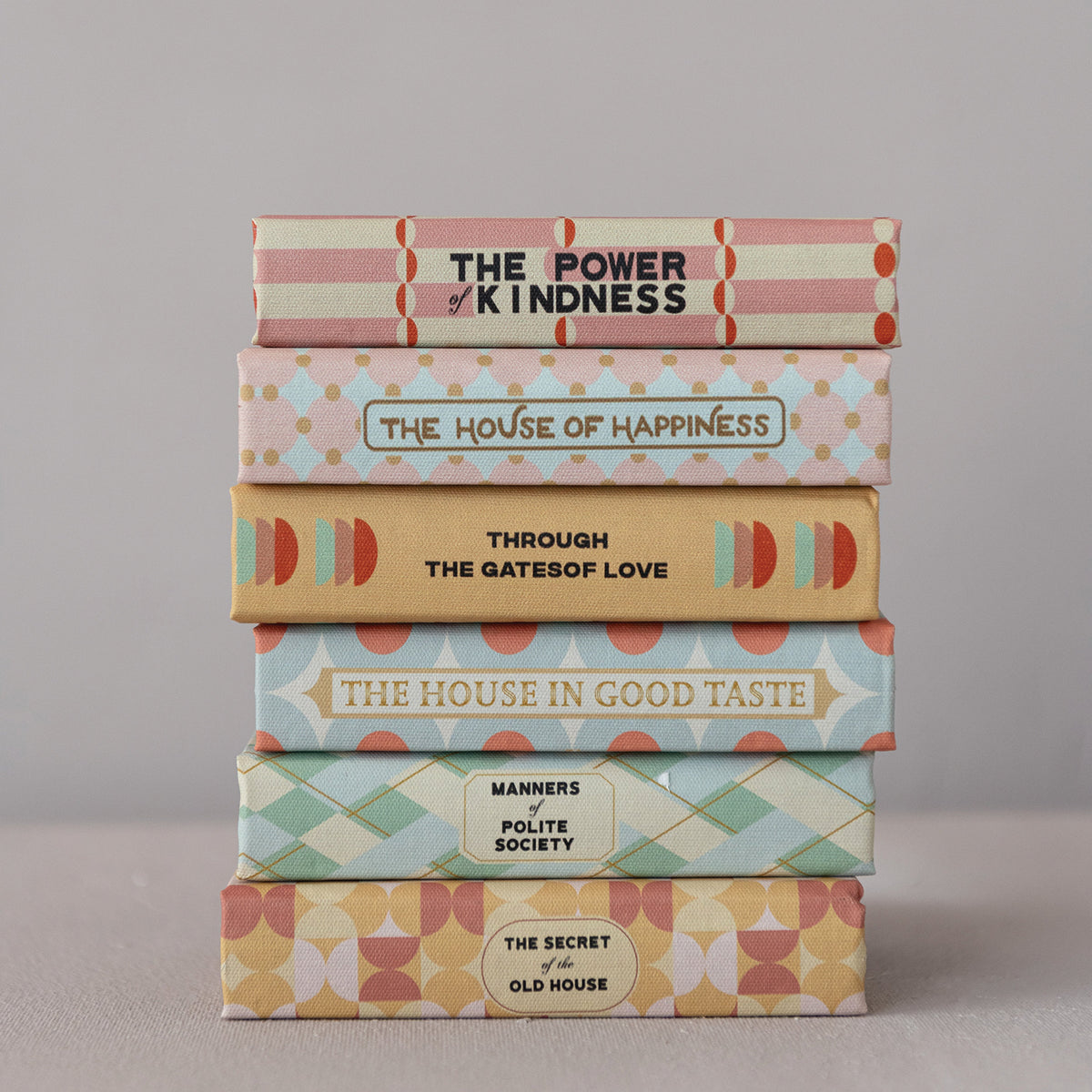 Mid-Century Retro Storage Book Boxes by Rust & Cinder