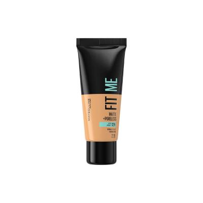Maybelline New York Fit Me Matte+Poreless Foundation - Natural Matte Finish for All Skin Tones by Beauty Care Bag