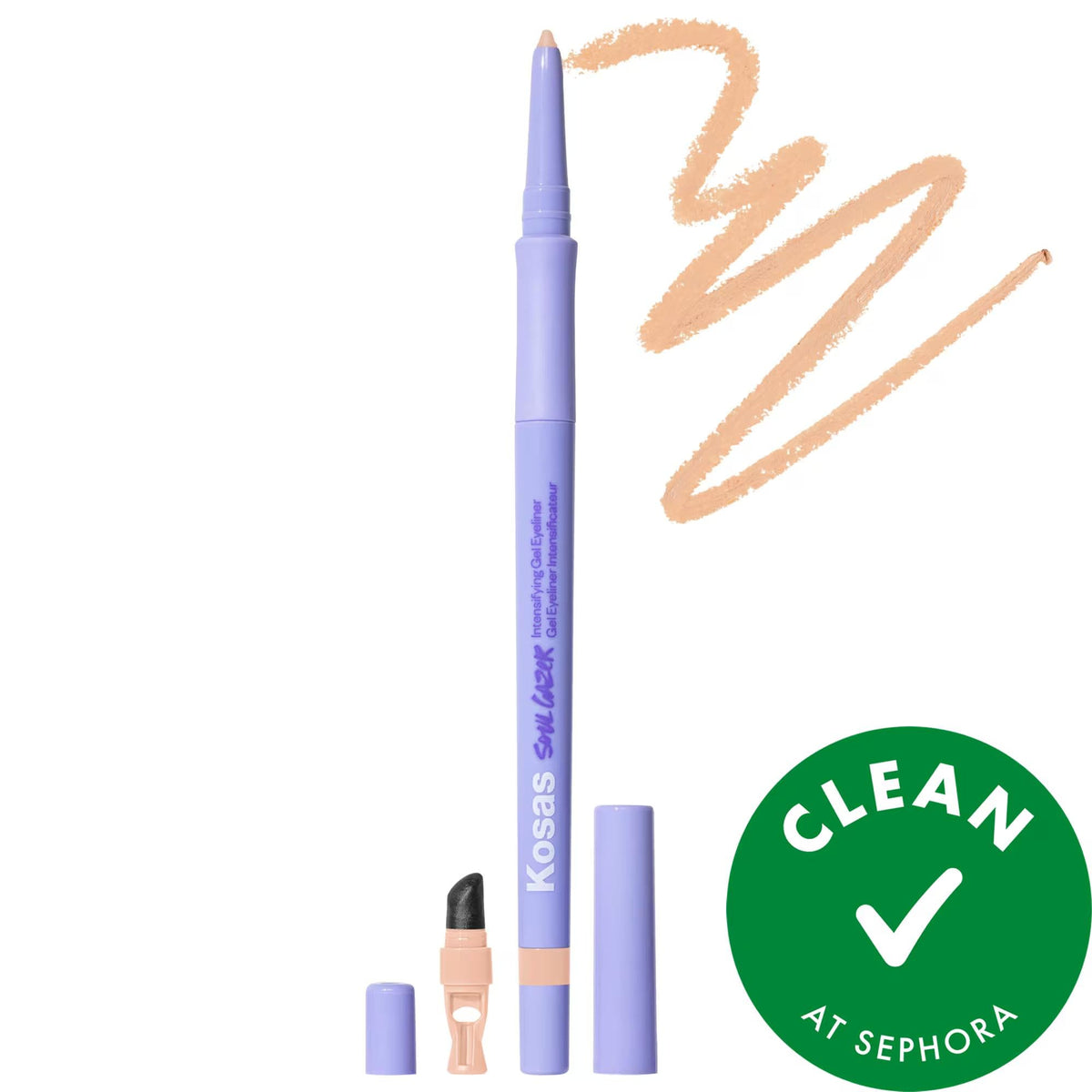 Soulgazer Intensifying Waterproof Gel Eyeliner - Long-Lasting, Vegan, Cruelty-Free with Hyaluronic Acid by Beauty Care Bag