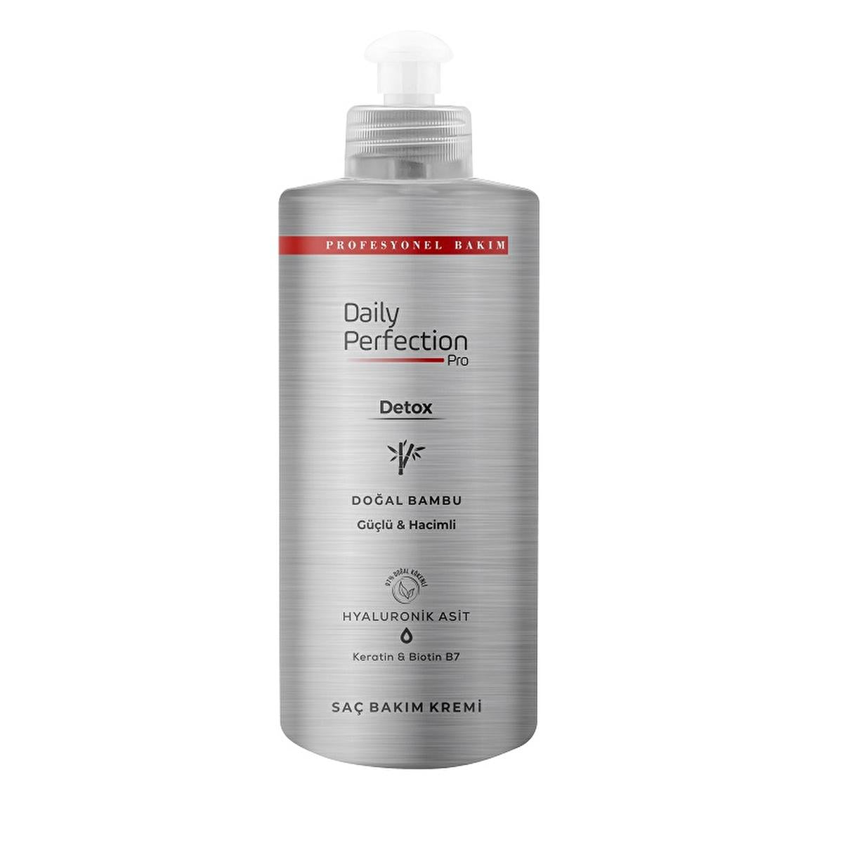 Daily Perfection Pro Detox hair care cream with bamboo and keratin