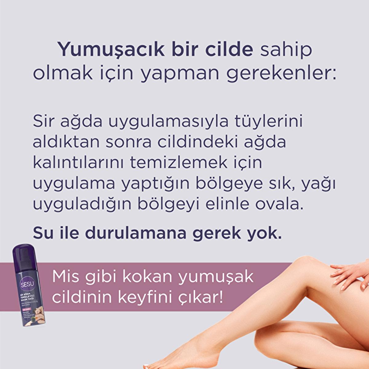 Sesu Sir Post-Waxing Care Oil - Soothes, Moisturizes & Nourishes Skin After Waxing | 5.07 fl oz by Beauty Care Bag