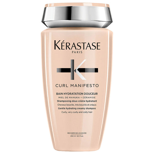 L'OrŽal Curl Manifesto Sulfate-Free Shampoo: Hydrating Manuka Honey & Ceramide Formula for Defined, Bouncy Curls - Gentle Cleansing & Enhanced Radiance by Beauty Care Bag
