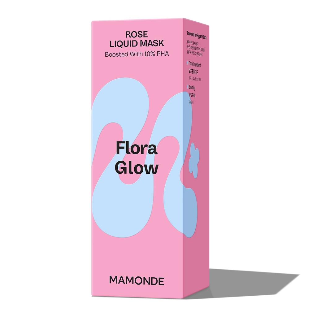Mamonde Flora Glow Rose Liquid Mask for Radiant Skin 80 ml by Beauty Care Bag
